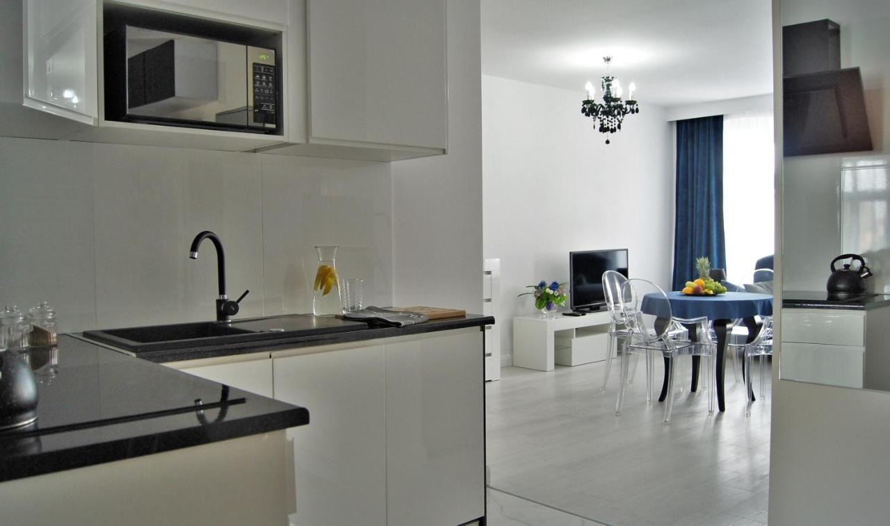 Ferienwohnung Przestronny Apartament Contento- Wroclaw Centrum Exterior foto